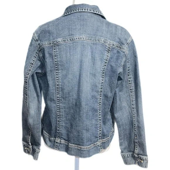 Chicos Platinum Denim - Heavy Weight - Fitted - Size 1 (Traditional Small) - Picture 6 of 10